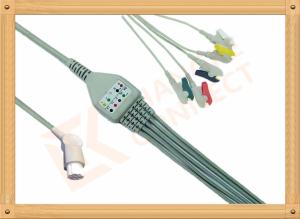 Wholesale 10 Pin 5 Leads Grabber IEC Datex Ohmeda Ecg Cable With Copper Conductor from china suppliers