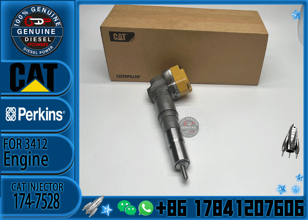 CAT Fuel Injector Assembly 174-7526 174-7528 232-1168 232-1173 for CAT 3412 3412E engines