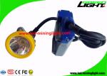 15000 Lux Brightest Mining Hard Hat Lights 420g 6.6Ah Over - Charge Protection