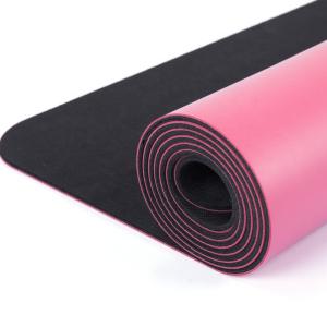 Wholesale High quality OEM LOGO non-slip Exercise mat natural rubber yoga mat from china suppliers