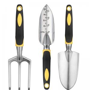 Wholesale 3 Pieces Strong Gardening Hand Tools Heavy Duty Aluminum Alloy from china suppliers