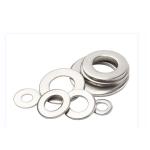 ISO Standard Stainless Steel Flat Washers with Zinc Finish 5mm Thickness M8 M3