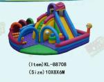 Children Fun Park Inflatable Giraffe Animals Slide For Rentals