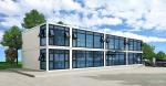 6 Meters Long 2 Meters Wide 4 Meters High Flat Pack Container House for