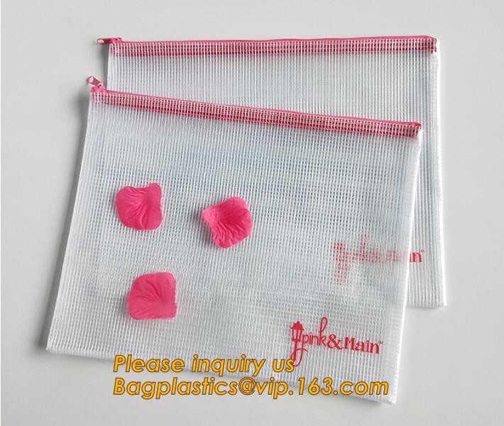 popular office stationary A4 pvc document bags with zipper,A4 PVC PP clear zipper file folder document bag bagplastics