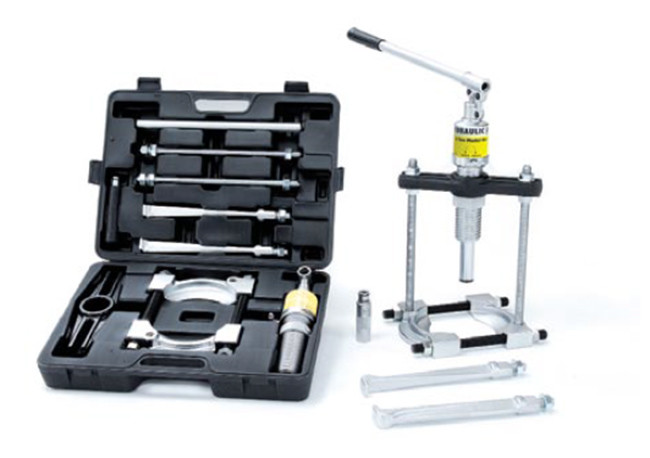 Heavy Duty 10 Ton Hydraulic Puller Set Portable Straight Claw Suit Combination