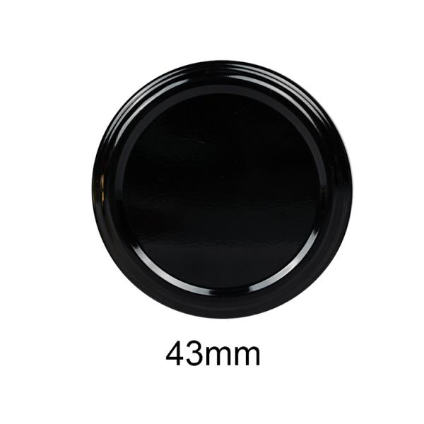 Custom Logo 38mm 43mm 48mm 53mm 58mm 63mm 70mm 82mm Golden Screw Caps Metal Lug Cap for Glass Jar