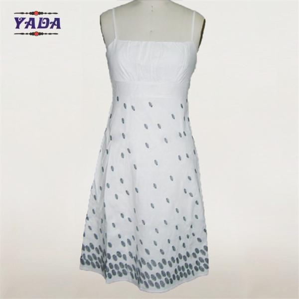 Spaghetti strap south material ladies clothing floral dresses long cotton