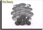 White Hair Extensions 5A Virgin Brazilian Hair Double Machine Weft 3.5 OZ