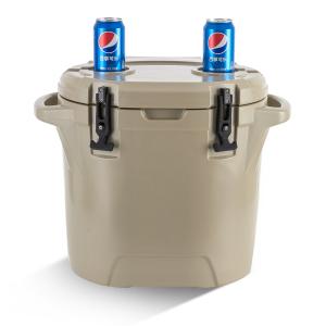 Wholesale Outdoor LLDPE Camping Ice Bucket Portable Car 25QT Silk Screen Printing from china suppliers