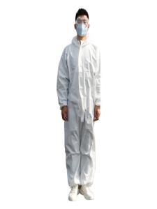 Wholesale Disease Protection Disposable Chemical Coveralls Bunny Type PPE Breathable White from china suppliers