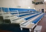 Economical Telescopic Arena Stage Seating / Wall Attached Temporary Stadium