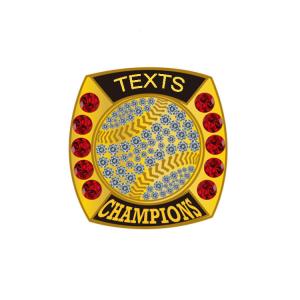 Wholesale Texas Baseball USSSA Custom Award Rings from china suppliers