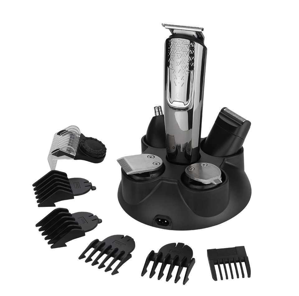 SHC-5303 Wide Narrow Engraving Nose Hair Knife Shaver 5 In 1 Cordless Men'S Grooming Kit