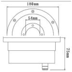 15W Pond IP68 Waterproof Fountain Lights
