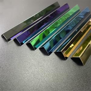 Wholesale Decorative Polished Stainless Steel Trim Strip Modern Style Custom Shaped from china suppliers