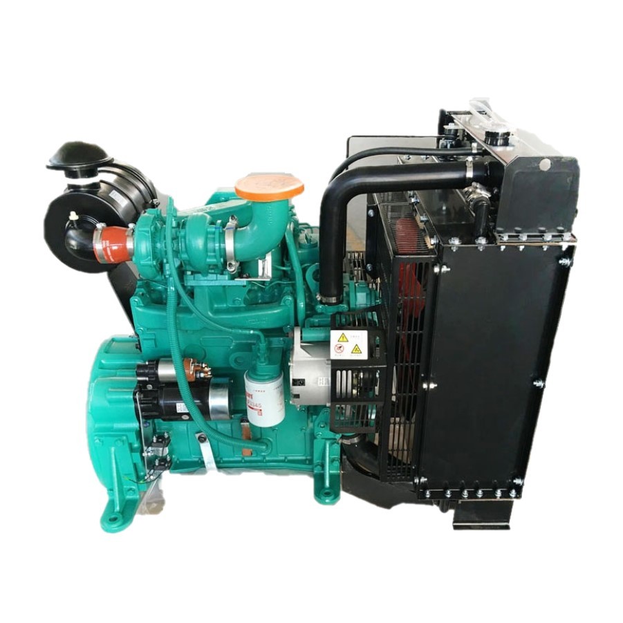 4 Cylinder Diesel Generator Set Euro II 4BTA3.9 DCEC