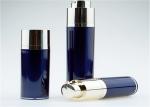 30ml Airless Cosmetic Glass Bottles Twist Up Type Hot Stamping And Customized