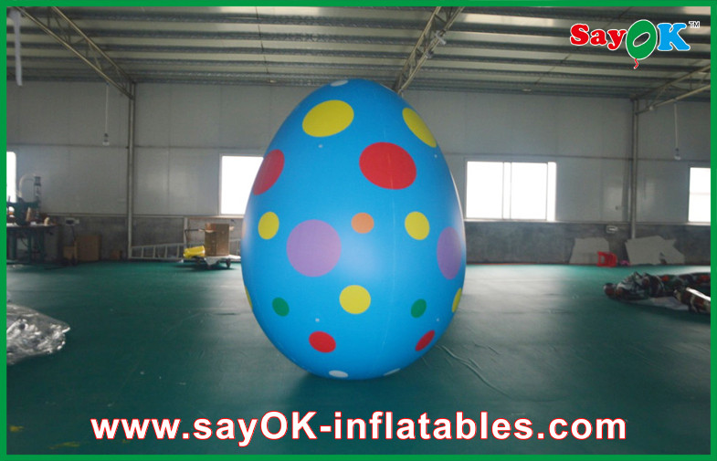 Decoration Colorful Inflatable Egg Easter Festival Decoration With Print Inflatable Easter Egg For Sale