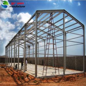 Wholesale Steel Structure Warehouse Shed Painting / Galvanizing Prefab Metal Building Kit from china suppliers