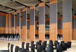 Movable Wooden Soundproof Folding Room Sliding Partition Walls For Banquet Hall