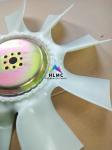 8 Holes Excavator Engine Fan Blades R225-7 Motor Spare Parts