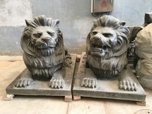 Wholesale Cast Metal Animal Sculptures Doorways Large Bronze Lion Statue from china suppliers