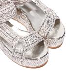 Casual OEM Womens Wedge Heeled Shoes