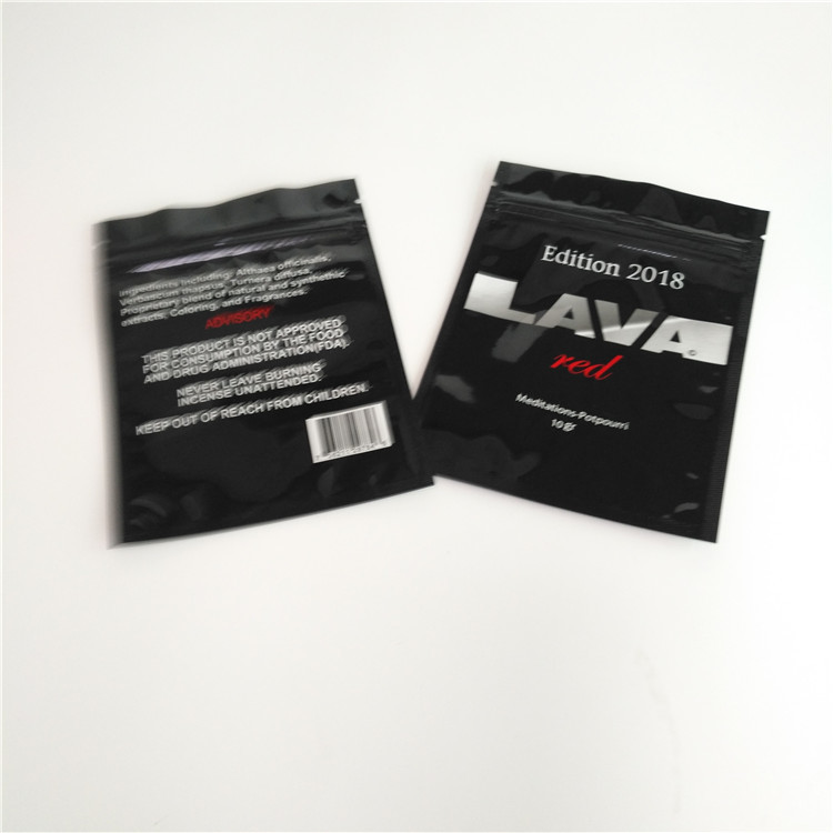 Electronic products plastic self-sealing foil bags for USB data line packaging with customized printing logo design