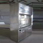 0.3KW Rustproof Ducted Fume Hood Laboratory Equipment Stable