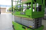 24V / 260Ah Sky Lift Platform Capacity 320kg 40.5*12.7m Tire Green Color