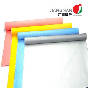 Wholesale Anti Corrosion Twill Waterproof Fiberglass Fabric Coated With Silicone 260 ℃ Insulation Materials from china suppliers