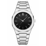 Textured Stainless Steel Mesh Bracelet Watch Japan Movement Stainless Steel