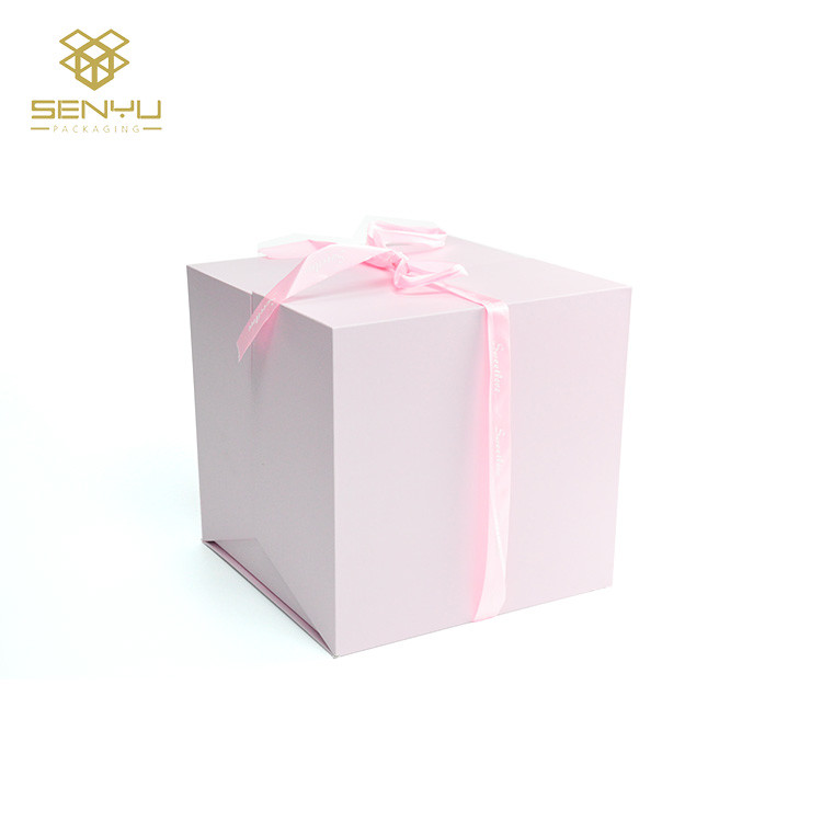 Fashion Wedding Ring Custom Paper Packaging Box Necklace Jewelry Display Case
