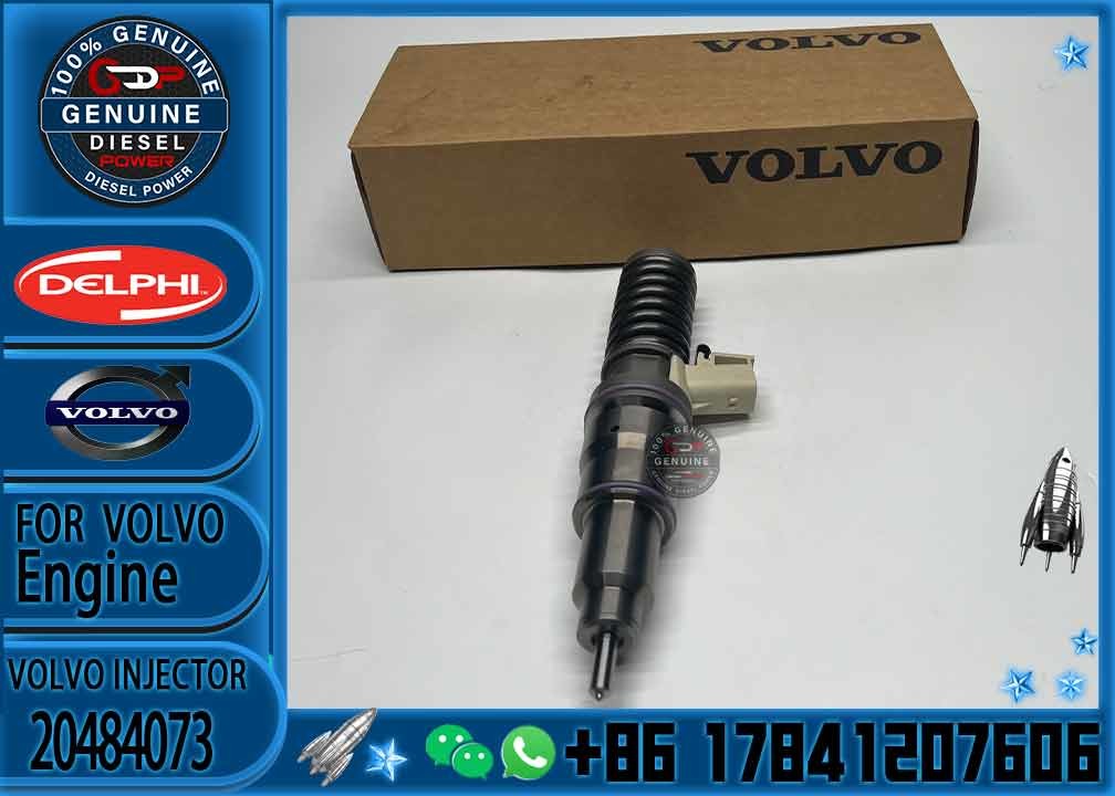 Diesel Fuel Injector 20484073 4 Pins Fuel Injection Nozzle BEBE4D00203 BEBE4D00001 For VOL FH12 TRUCK 425 / 435 BHP