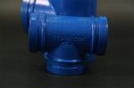 300 PSI Grooved Tee Fittings 3 Ends Mechanical Tee Grooved ANSI/ASME