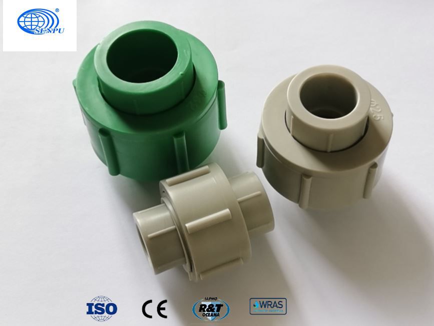 ppr plastic union pipe fitting 6