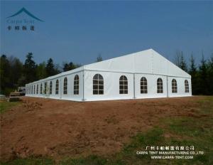 Wholesale White / Clear Fabric Large Wedding Tents In Kenya / Backyard Tent Party from china suppliers