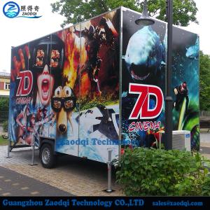 Wholesale Newest motion chairs truck mobile Xd cinema interactive 7d cinema for sale from china suppliers