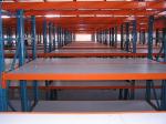 Powder Coated Commercial Storage Racks , Light Duty Metal Racking Shelving