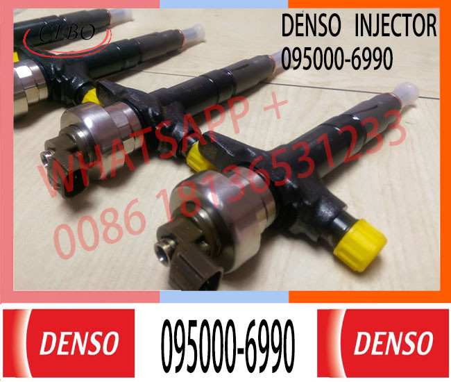 Common rail injector 8-98011605-0 095000-6990 095000-6170 diesel injector for Isuzu D MAX 2.5D 4JK1-TC injector 095000-6