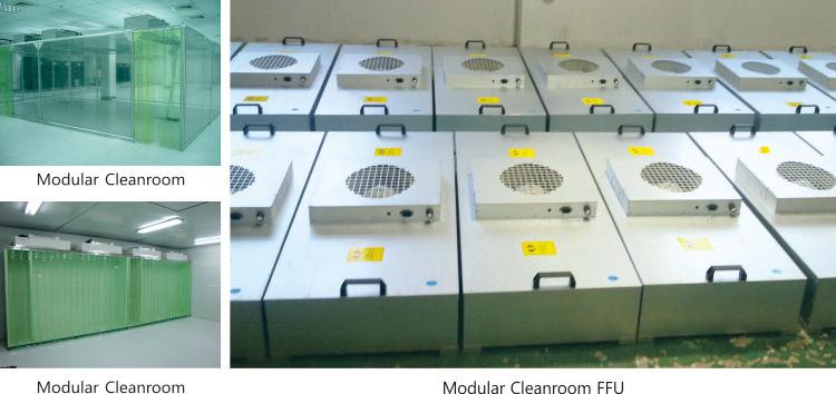 FFU Mobile Portable Modular Clean Room Door Window FS209E