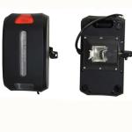 250w E bike Battery 24v 14.5ah With Tail Light Discharging