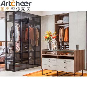 Wholesale Midcentury Organizer Clothes Walk In Closet Cabinet Simple Wardrobe For Bedroom Furniture from china suppliers