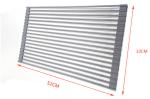 1.0mm Thickness Kitchen Sink Accessories Silicone Coated Roll Up Dish Drying Mat