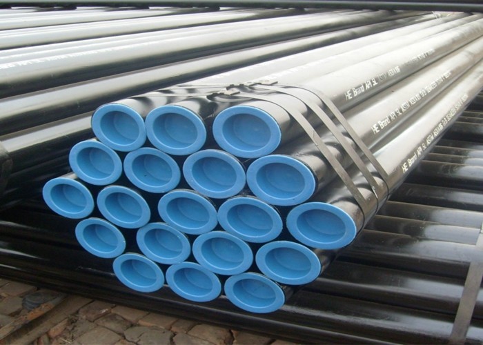 Q235 Carbon Seamless Steel Pipe For Low Temperature Pressure Vessel 5.8-12m OD 21.3 - 610 mm