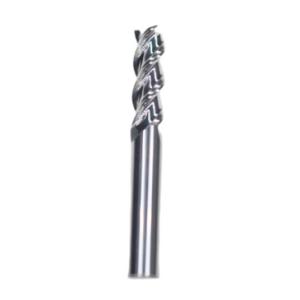 Wholesale 18mm Dia 18*45*18*100 HRC55 3 Flutes Flat Carbide End Mills For Aluminum Uncoated from china suppliers
