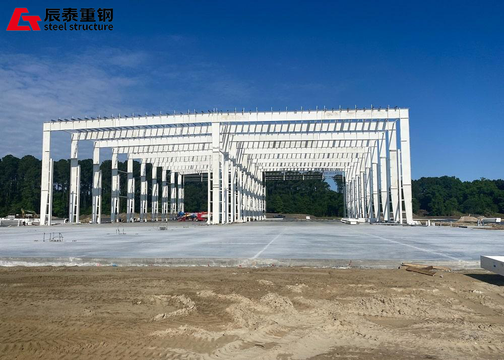 Prefabricated Building Construction Steel Structure Large Span Eco Friendly