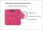 Square 300x300MM Bathroom Digital Scales , Pink Electronic Weight Scales