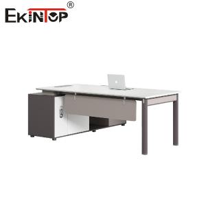 Wholesale Industrial Style Customizable Executive Office Desk With Storage Cabinet from china suppliers